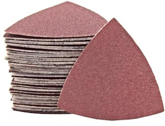 MioTools Fox Klett-Schleifblätter, 82 mm, f. Deltaschleifer, Normalkorund (50 Stk.) K240