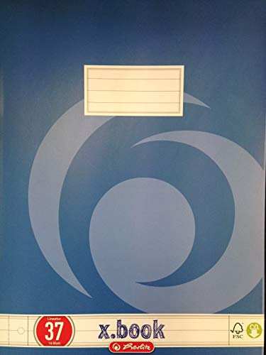 herlitz Schulheft x.book, DIN A4, Lineatur 37 liniert