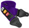 TIGER STP4-PU Tracolla per chitarra con supporti per plettro - Viola