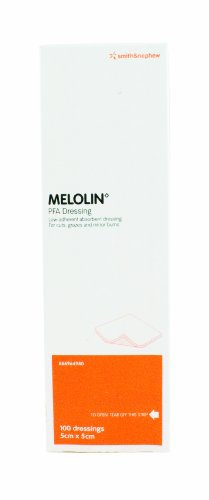 ST JOHN Ambulance MELOLIN Gepolsterte Kompressen, 5 X 5 cm, 100 Stück