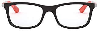 Ray-Ban Unisex-Kinder 0ry 1549 3633 48 Brillengestell, Schwarz (Matte Black)