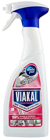 Viakal – Detergent Against The Limescale, Fresh Perfume – 500 ml – [Pack of 6]