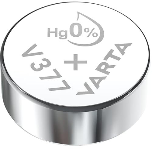 VARTA Piles Bouton Lot de 5 - V377