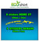 IDIQIB Ecoshirt 4L-T9IH-M5FE Aufkleber Stickers Felge Rim Shimano Deore XT 29 Zoll Am49 MTB Downhill