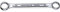 STAHLWILLE 41050809 Doppelringschlüssel, 8 mm x 9 mm Opening