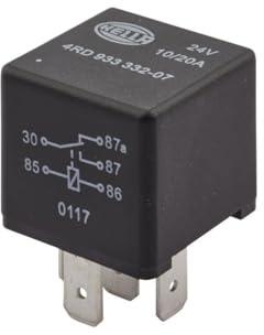 HELLA 4RD 933 332-071 Relais, Arbeitsstrom - 24V - 5-polig - Wechsler