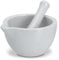 Mortar and Pestle – Porcelain – 9.5 x 6.5 cm – White