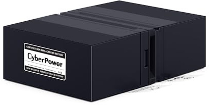 CyberPower RB1280X2B UPS Replacement Battery Cartridge, Maintenance-Free, User Installable, 12V/8Ah