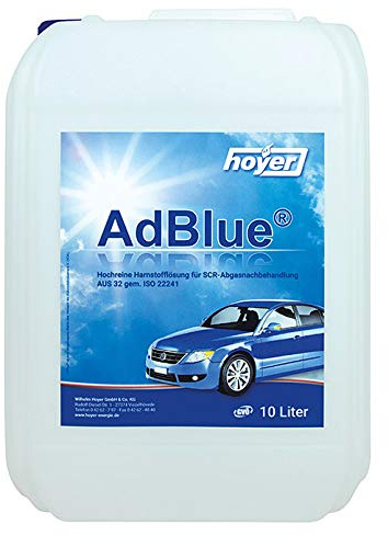 Hoyer AdBlue Kanister, 10 Liter + Befüllschlauch
