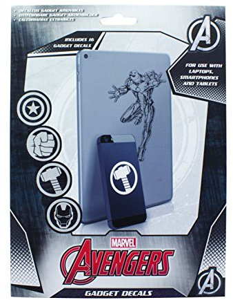 Paladone Marvel Gadget Decals Fridge Stickers, Multi-Colour