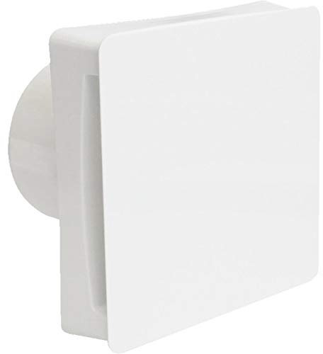 Manrose 100mm Quiet Concealed Bathroom Extractor Fan Adjustable Timer CQF100T
