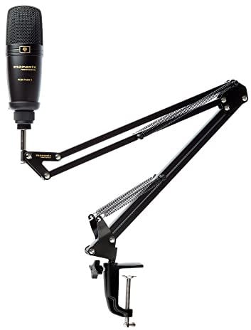 Marantz Professional Pod Pack 1 - Kit Completo per il Podcast con Microfono a Condensatore USB, Braccio Regolabile e Cavo USB