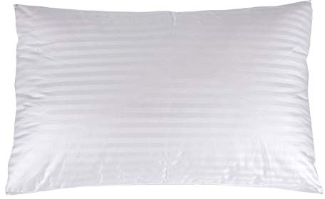 HOMESCAPES extra hohes Air-Flow Super-Mikrofaserkissen, medium-festes Kopfkissen 48 x 74 cm für Seitenschläfer, atmungsaktives Gesundheitskissen extra dicht befüllt