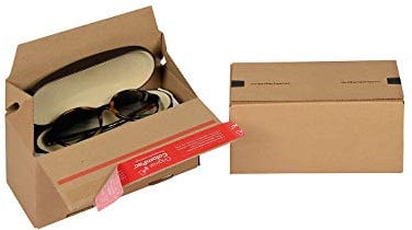 ColomPac Paket-Versandkarton Eurobox, Gr”áe: S, braun