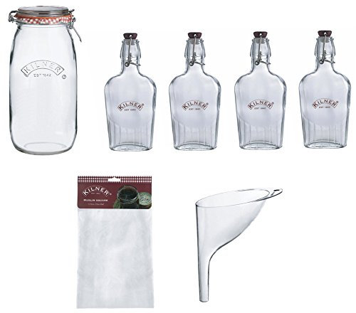 Kilner Kilner Sloe Gin Gift Set 8 Piece