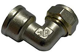 GOMITO FEMMINA 1/2x16 A STRINGERE PER TUBO MULTISTRATO