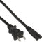 InLine 16654U Netzkabel, Netzstecker USA auf Euro 8 C7 Stecker, 1,8m