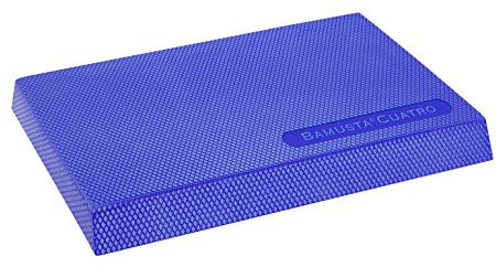 Trendy Sport - Trendy Sport Bamusta Cuatro Zum Balancetraining und Verbesserung der Propriozeption Balance Pad, blau, 48 x 39 6 cm EU