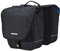New Looxs Avero Double abnehmbar Gepäckträgertasche, Black, 32 x 33 x 13 cm