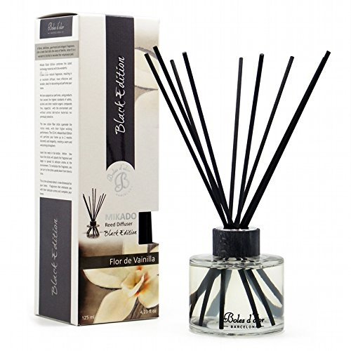 Duftöldiffusoren Boles d'olor Black Edition 125 ml VANILLE BLUME