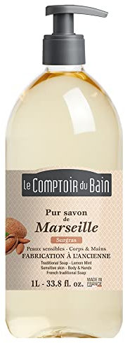 Le comptoir du bain savon surgras de marseille hypoallergénique 1L