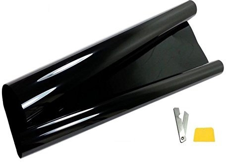 Autobits Schwarz Fensterfolie Haushaltsfolie Scheiben Folie Sichtschutzfolie Scheibentönung 300x50cm 35% LDLK