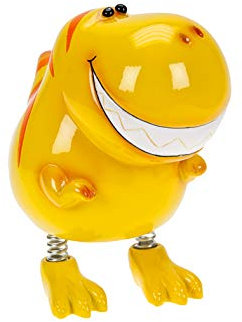 Kinder Spardose Piggy Bank Sparbüchse Gelbe T-Rex Dinosaurier Kinder Spardose für Jungen und Mädchen