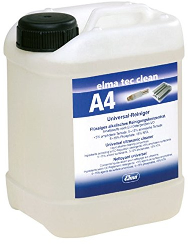 Elmasonic Elma Tec Clean A4 10 Liter Ultrasonic Cleaning Solution