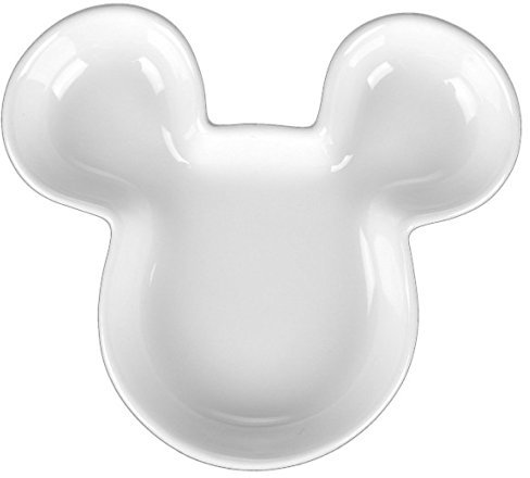 Holst Porzellan KID 002 Porzellan Mausteller, weiß, 9.2 x 10.1 x 1.6 cm, 6 Stück