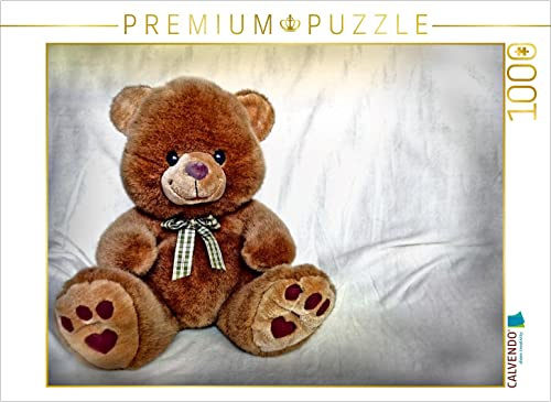 CALVENDO Puzzle Teddybär | 1000 Teile Lege-Größe 64 x 48 cm Foto-Puzzle für glückliche Stunden