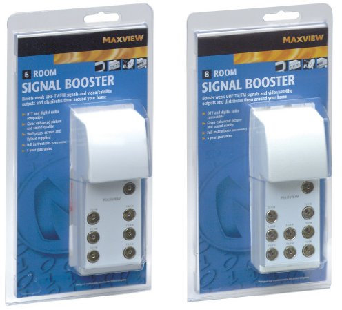 Maxview - PSB6C - 6 Way Digital Distribution Amplifier - White