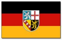 Flagge 90 x 150 : Saarland