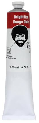 Bob Ross Pinturas al óleo paisaje (37ml & 200ml) Light Red
