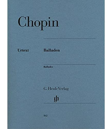 Balladen: Instrumentation: Piano solo (G. Henle Urtext-Ausgabe)