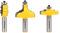 Yonico Picture Frame 3 Bit Router Bit Set 1/2-Inch Shank 18322