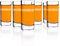 Herz & Heim® Schnapsglas mit Gravur im 6er Set je Glas 1 Name