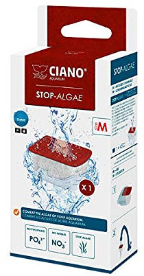 Ciano Filtro per Acquario, Cartuccia Anti-alghe MED/CF80 X1