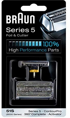 Braun 51S Electric Shaver Replacement Foil and Cutter - Silver by Braun