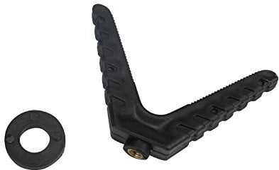 Tourbon Accesorios de Caza Shooting Stick Rack Rack de Disparo/Rack - Negro