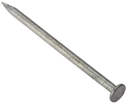 ForgeFix Round Head Nails | 2.65 x 50mm | Galvanised | Bag 2.5KG