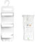 Giganplast Gps575100 Portasapone Doccia, Bianco, 42.8 x 17.2 x 4.4 cm