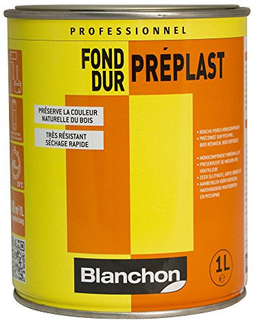BLANCHON - Fond dur Préplast bois intérieurs incolore 1L - 04101214