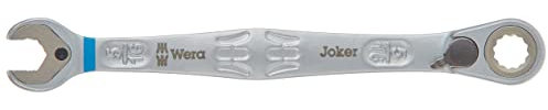 Wera Joker Switch Maul-Ringratschen-Schlüssel, zöllig, umschaltbar, 5/16 Zoll x 144 mm, Blau, 05020075001