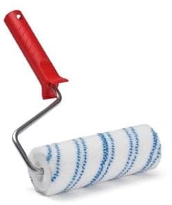 AlpenKalk® Rollputz Spezialrolle | 18 cm Breite für große Flächen | Streifenfreier und Ansatzloser Auftrag | Ideal für Heimwerker | Langlebig & Einfach zu handhaben