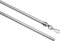 Gardinia 506 Schleuderstab, 100 cm, Aluminium