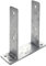 Connex Pfostenträger U-Form 81 x 60 x 200 x 200 x 5,5 mm, feuerverzinkt, HV4260