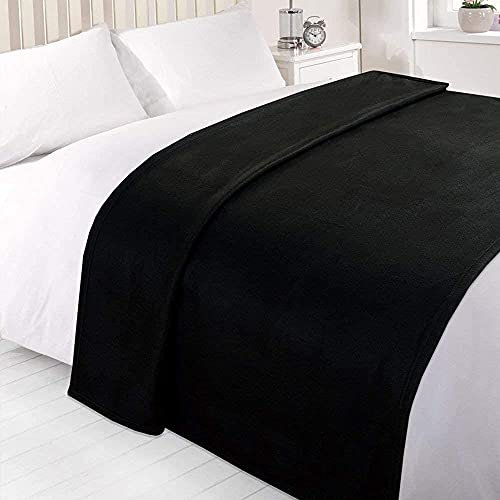 DREAMSCENE Decke Schwarz for Sofa, Outdoor Decke 120 x 150 cm
