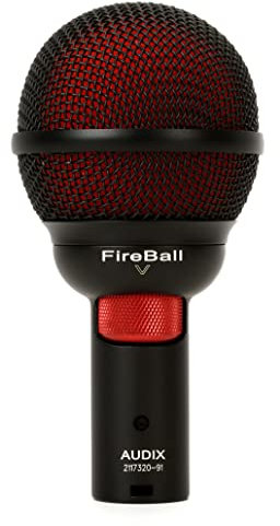 Audix AD-FireballV Microphone dynamique cardioïde pour Harmonica