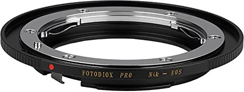 Fotodiox Profesional Anillo Adaptador para Nikon Lens para Canon EOS