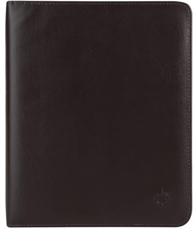 FranklinCovey - FranklinCovey Basics Vinyl Open Binder (Classic, Dark Brown)
